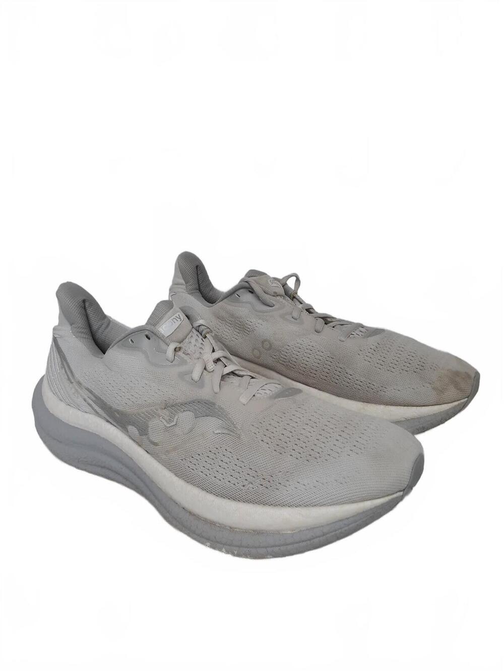 Saucony Triumph 21 White Silver S20881 Mens Size 12D